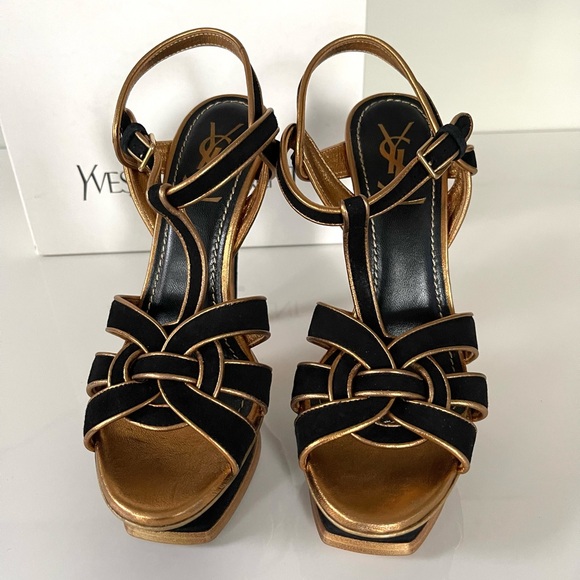 AUTHENTIC YSL TRIBUTE HEELS - Picture 6 of 15